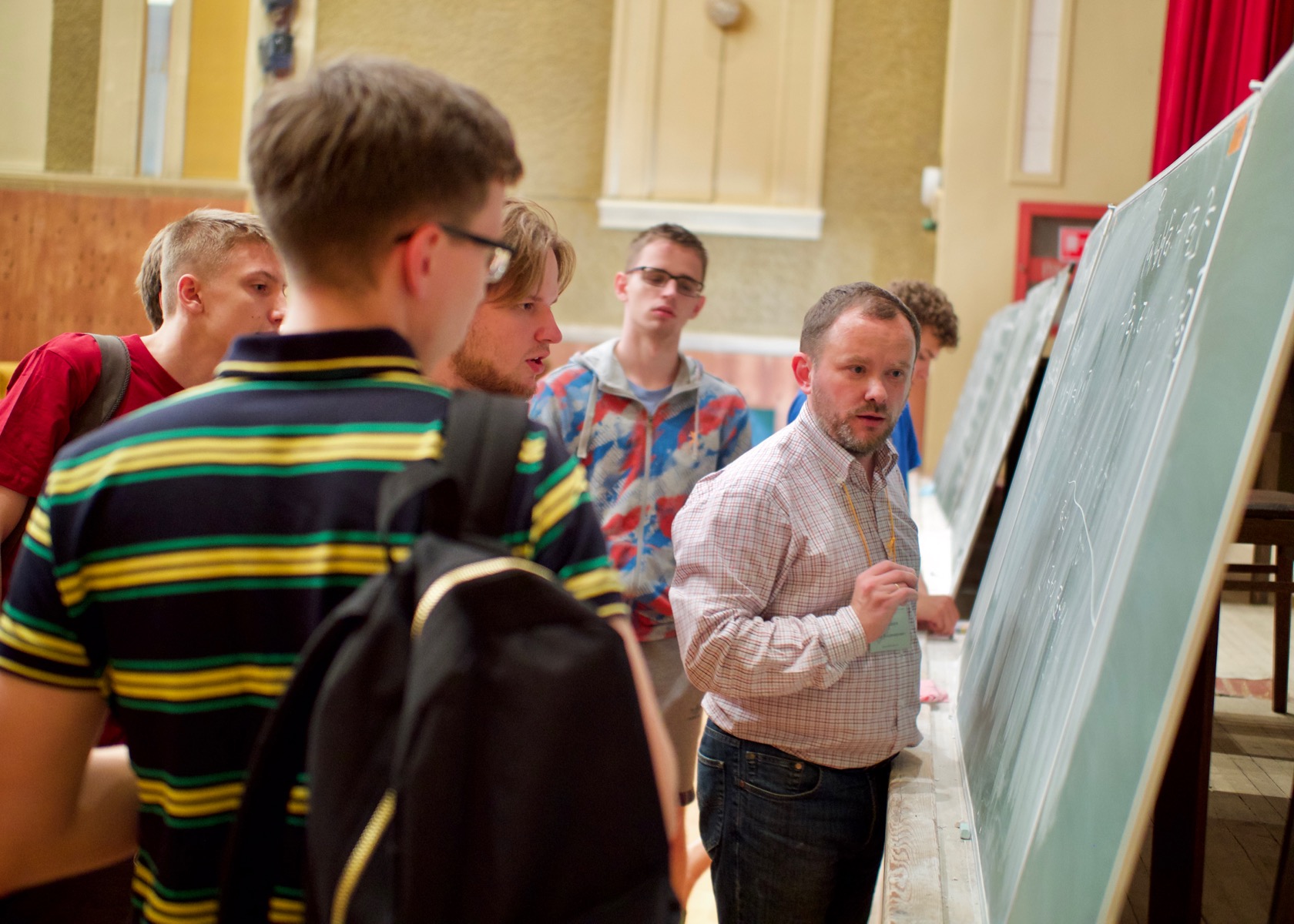Ivan Arzhantsev at Summer School "Contemporary Mathematics", Dubna, July 2017